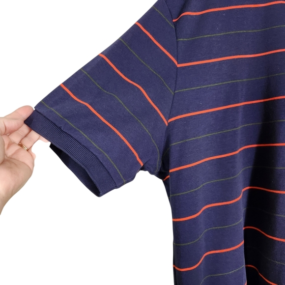 Polo by Ralph Lauren Men's Navy Blue Striped Shirt, Sz XXL - Picture 3 of 9